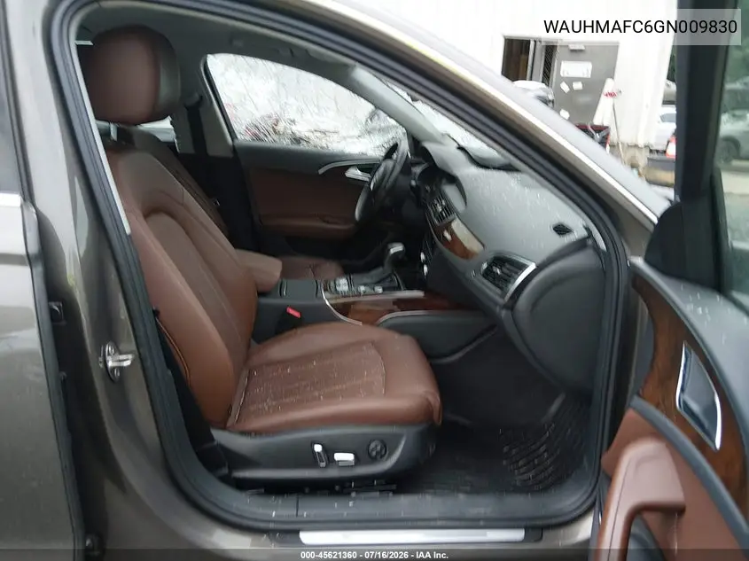 2016 Audi A6 3.0L Tdi Prestige VIN: WAUHMAFC6GN009830 Lot: 45621360