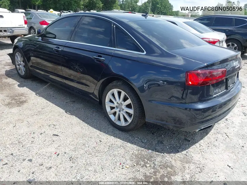 2016 Audi A6 2.0T Premium Plus VIN: WAUDFAFC8GN050596 Lot: 45685111