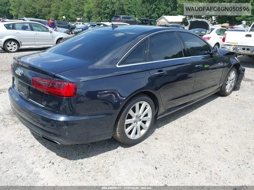 2016 Audi A6 2.0T Premium Plus VIN: WAUDFAFC8GN050596 Lot: 45685111