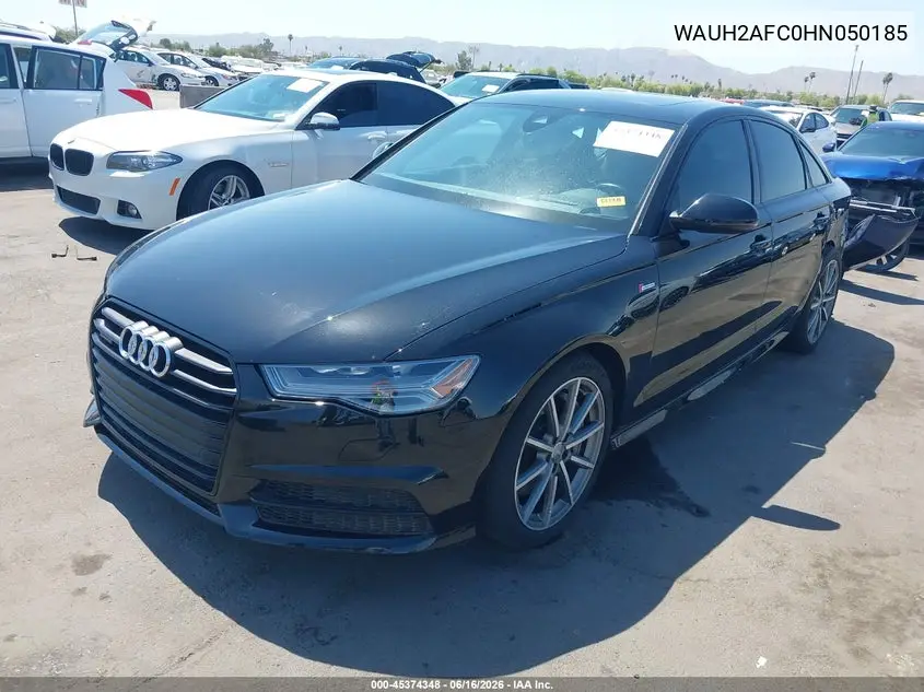 2017 Audi A6 Prestige VIN: WAUH2AFC0HN050185 Lot: 45374348