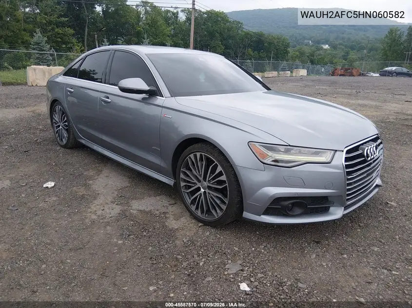 2017 Audi A6 Prestige VIN: WAUH2AFC5HN060582 Lot: 45587570