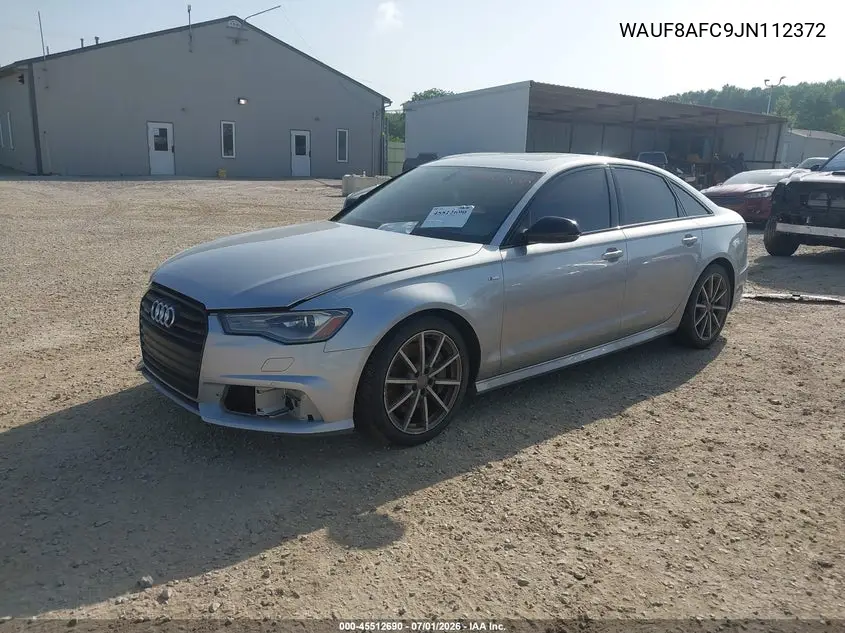 2018 Audi A6 2.0T Premium/2.0T Sport VIN: WAUF8AFC9JN112372 Lot: 45512690