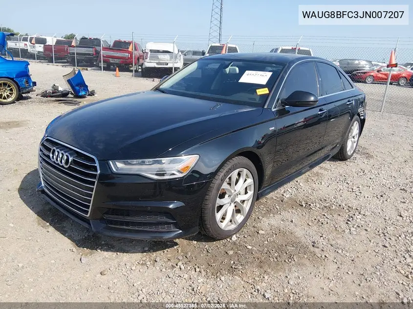 2018 Audi A6 2.0T Premium Plus VIN: WAUG8BFC3JN007207 Lot: 45527365