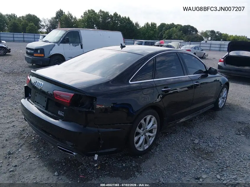 2018 Audi A6 2.0T Premium Plus VIN: WAUG8BFC3JN007207 Lot: 45527365
