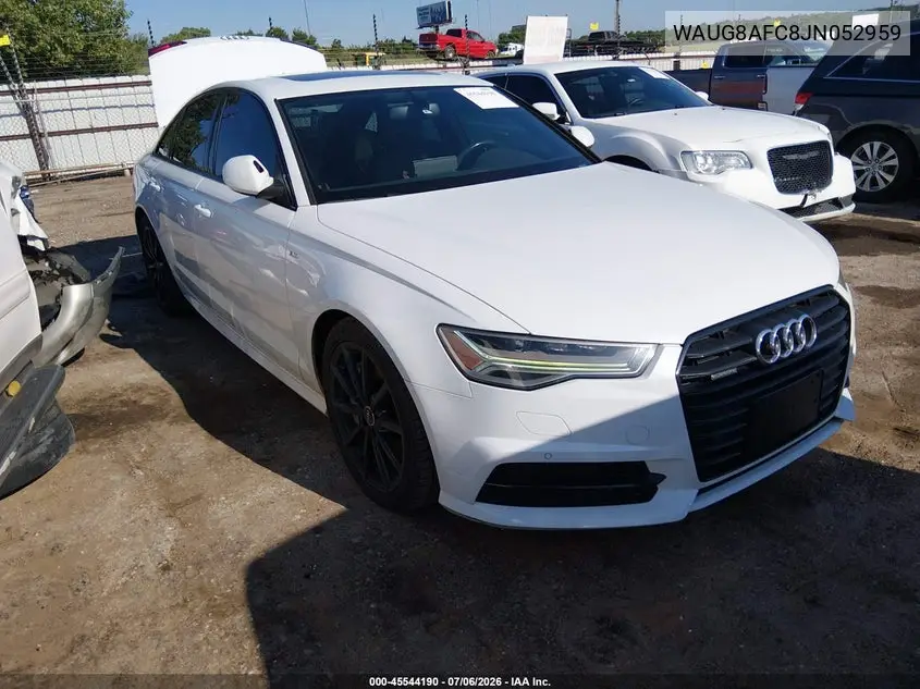 2018 Audi A6 2.0T Premium Plus VIN: WAUG8AFC8JN052959 Lot: 45544190