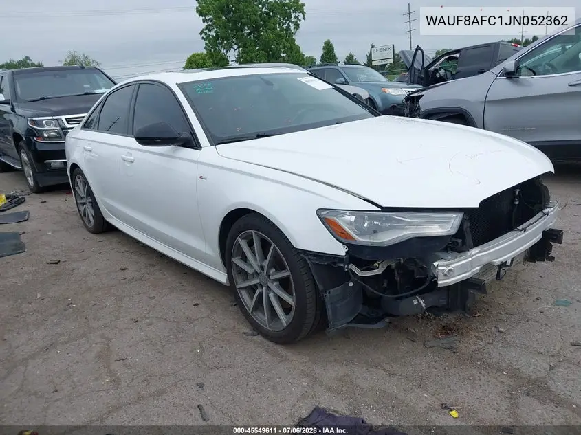 2018 Audi A6 2.0T Premium/2.0T Sport VIN: WAUF8AFC1JN052362 Lot: 45549611