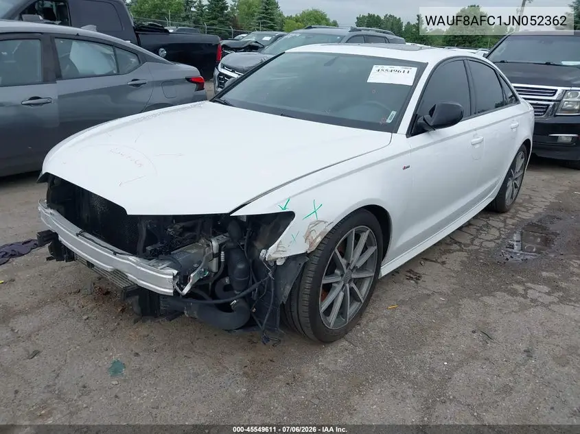 2018 Audi A6 2.0T Premium/2.0T Sport VIN: WAUF8AFC1JN052362 Lot: 45549611