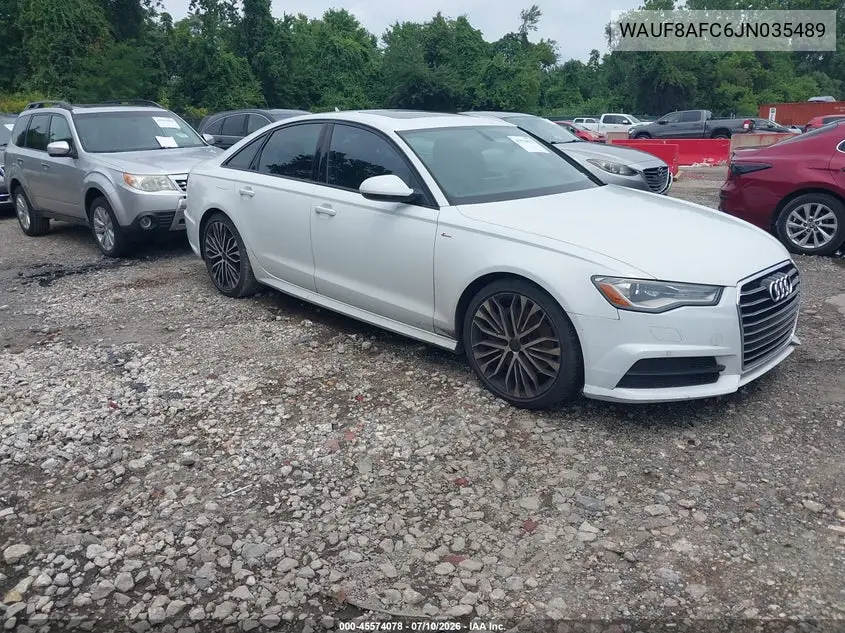 2018 Audi A6 2.0T Premium/2.0T Sport VIN: WAUF8AFC6JN035489 Lot: 45574078