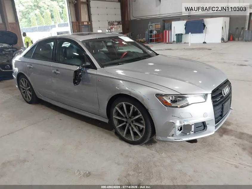 2018 Audi A6 2.0T Premium/2.0T Sport VIN: WAUF8AFC2JN110303 Lot: 45624009