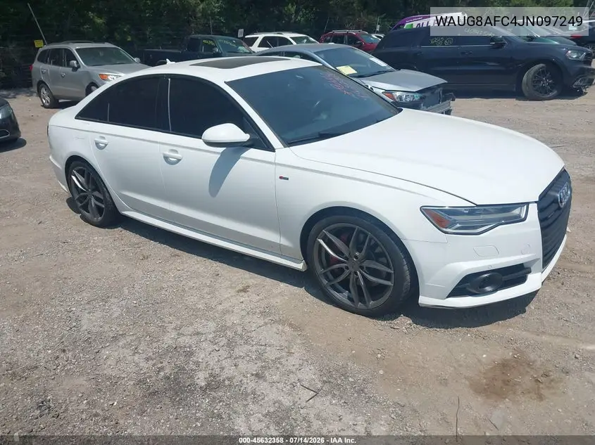 2018 Audi A6 2.0T Premium Plus VIN: WAUG8AFC4JN097249 Lot: 45632358