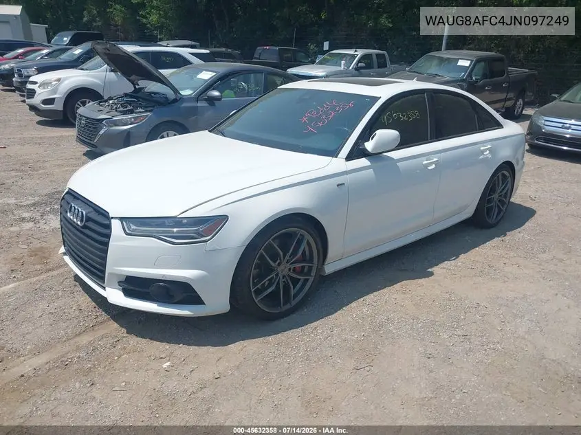 2018 Audi A6 2.0T Premium Plus VIN: WAUG8AFC4JN097249 Lot: 45632358