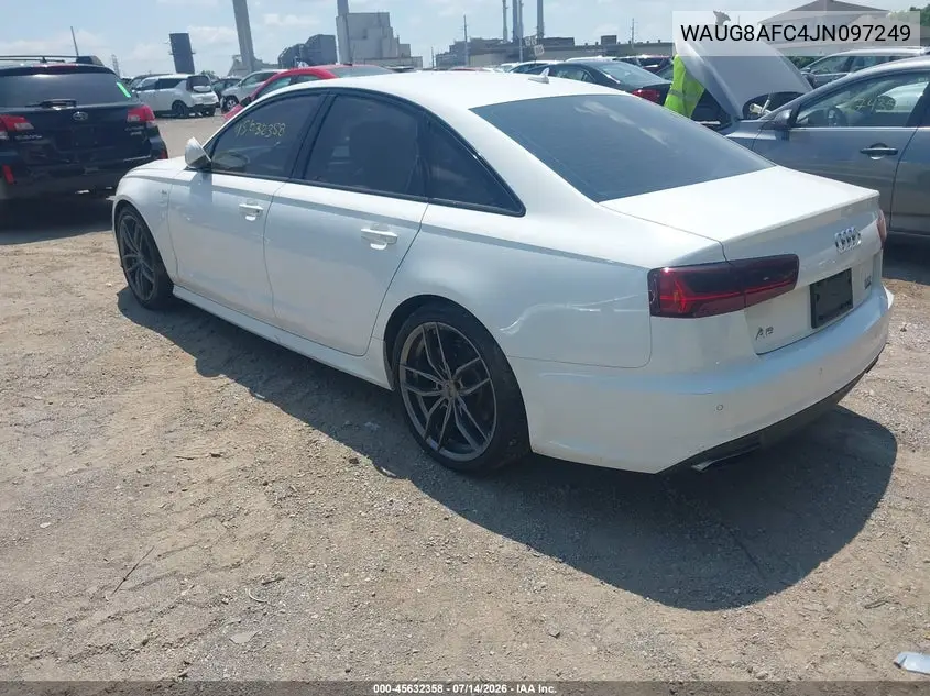 2018 Audi A6 2.0T Premium Plus VIN: WAUG8AFC4JN097249 Lot: 45632358
