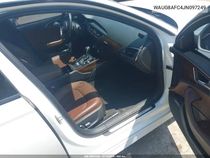 2018 Audi A6 2.0T Premium Plus VIN: WAUG8AFC4JN097249 Lot: 45632358
