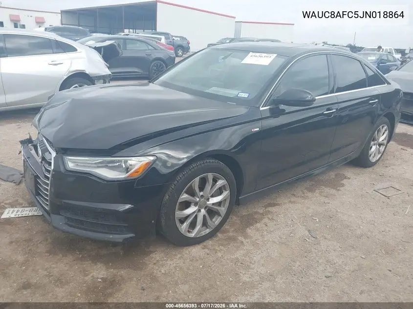 2018 Audi A6 2.0T Premium/2.0T Sport VIN: WAUC8AFC5JN018864 Lot: 45656393