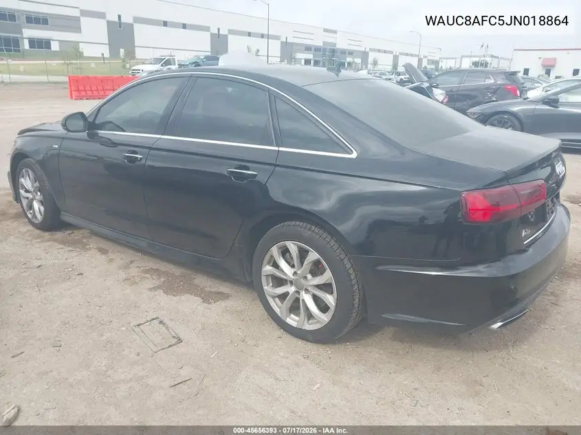 2018 Audi A6 2.0T Premium/2.0T Sport VIN: WAUC8AFC5JN018864 Lot: 45656393