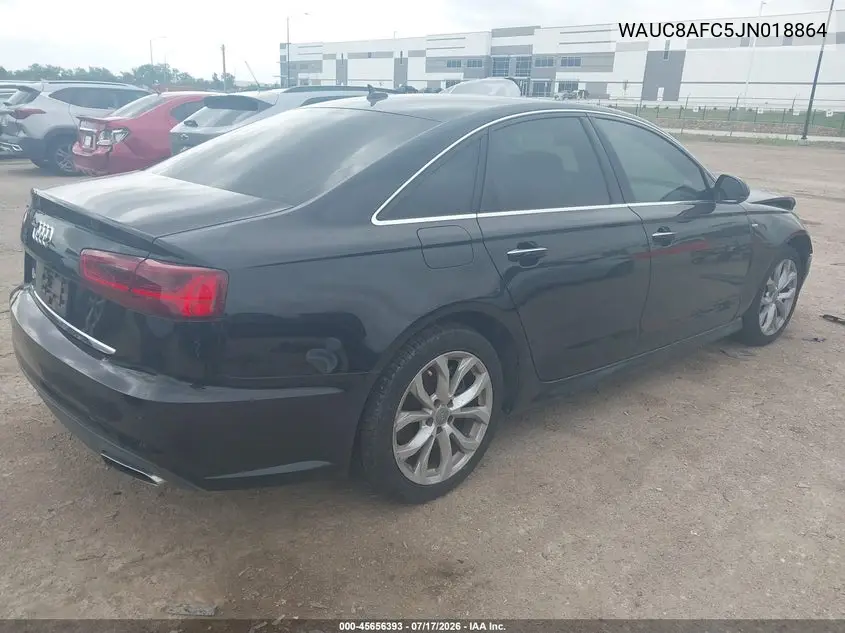 2018 Audi A6 2.0T Premium/2.0T Sport VIN: WAUC8AFC5JN018864 Lot: 45656393