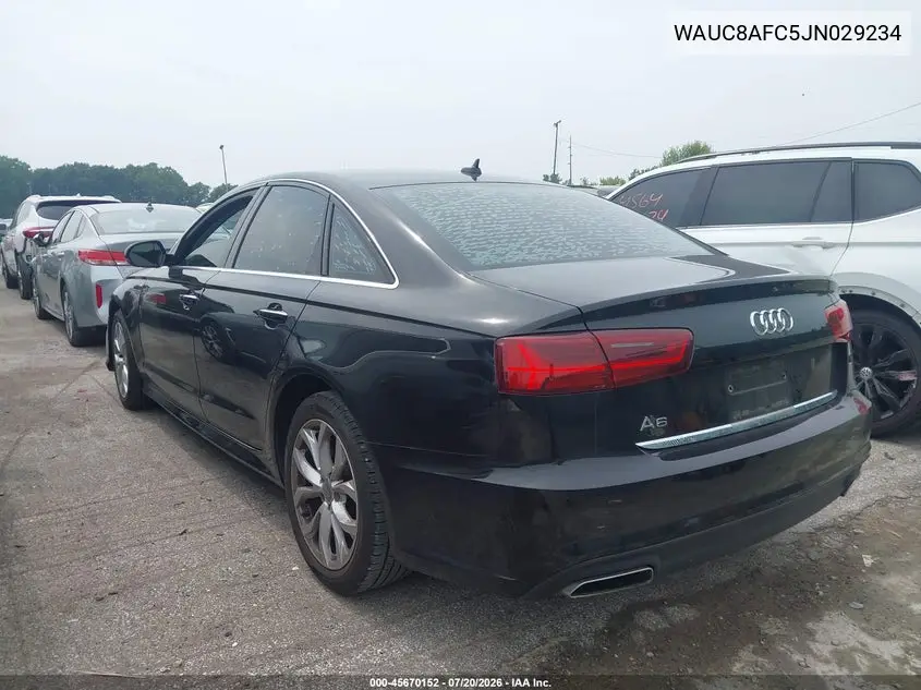 2018 Audi A6 2.0T Premium/2.0T Sport VIN: WAUC8AFC5JN029234 Lot: 45670152
