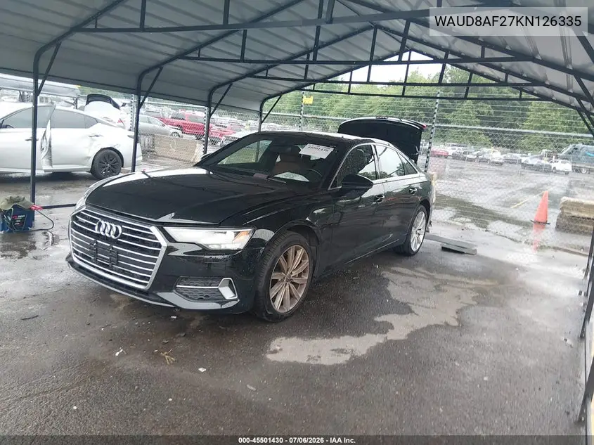 2019 Audi A6 45 Premium VIN: WAUD8AF27KN126335 Lot: 45501430
