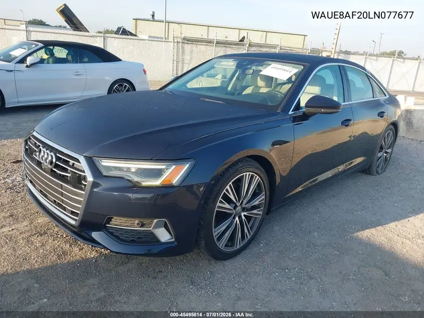 2020 Audi A6 Premium Plus 45 Tfsi Quattro S Tronic VIN: WAUE8AF20LN077677 Lot: 45495814