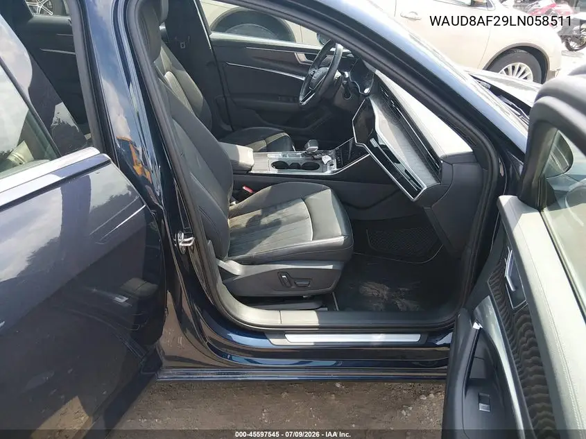 2020 Audi A6 Premium 45 Tfsi Quattro S Tronic VIN: WAUD8AF29LN058511 Lot: 45597545