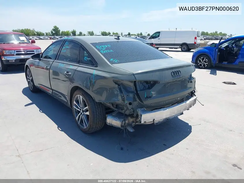 2023 Audi A6 Premium 45 Tfsi Quattro S Tronic VIN: WAUD3BF27PN000620 Lot: 45527122