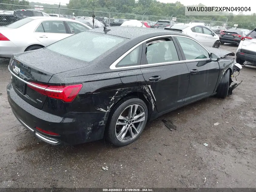 2023 Audi A6 Premium 45 Tfsi Quattro S Tronic VIN: WAUD3BF2XPN049004 Lot: 45580023