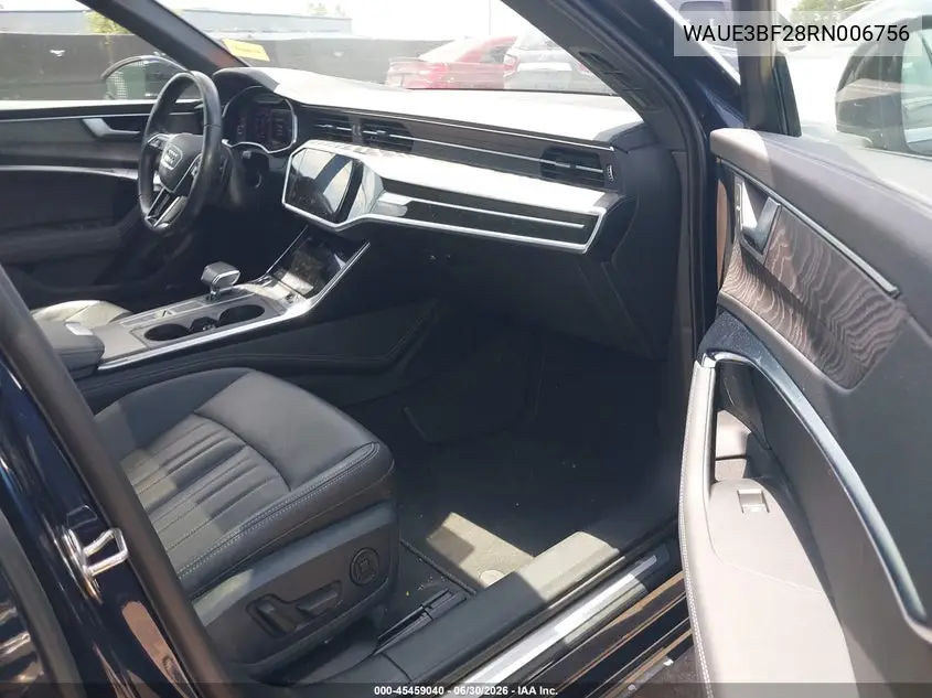 2024 Audi A6 Premium Plus 45 Tfsi Quattro S Tronic VIN: WAUE3BF28RN006756 Lot: 45459040