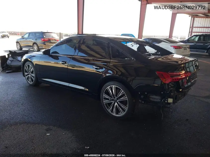 2024 Audi A6 Premium 45 Tfsi Quattro S Tronic VIN: WAUD3BF26RN029772 Lot: 45506224