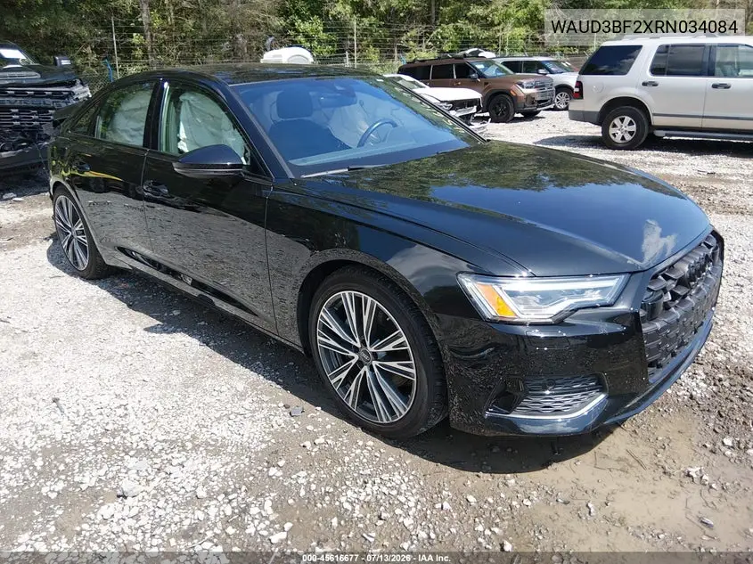 2024 Audi A6 Premium 45 Tfsi Quattro S Tronic VIN: WAUD3BF2XRN034084 Lot: 45616677