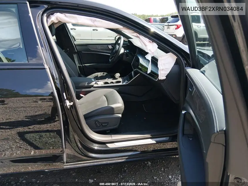 2024 Audi A6 Premium 45 Tfsi Quattro S Tronic VIN: WAUD3BF2XRN034084 Lot: 45616677