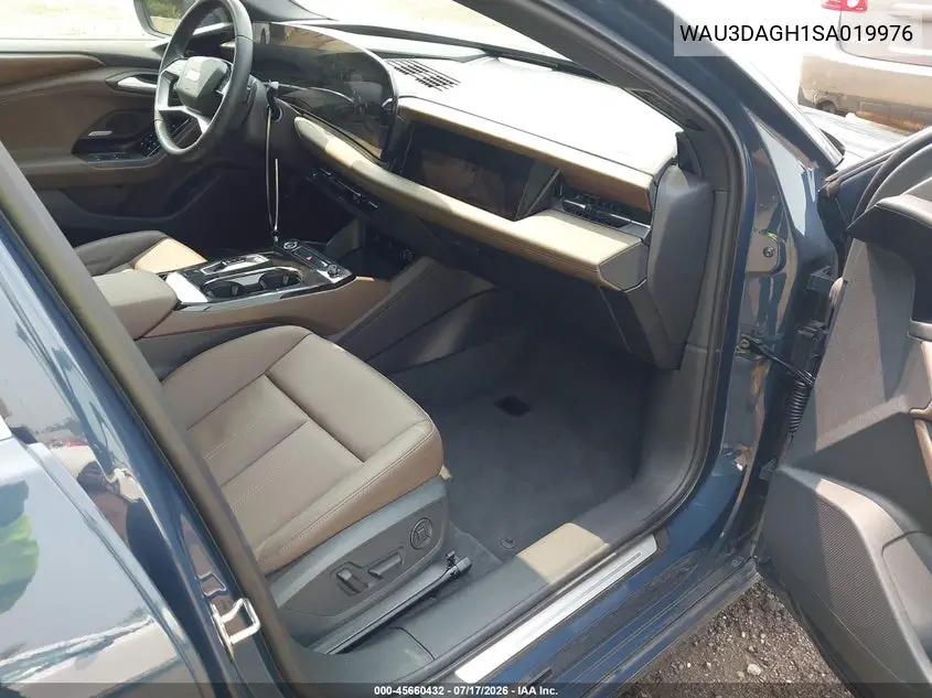 2025 Audi A6 E-Tron Prestige VIN: WAU3DAGH1SA019976 Lot: 45660432