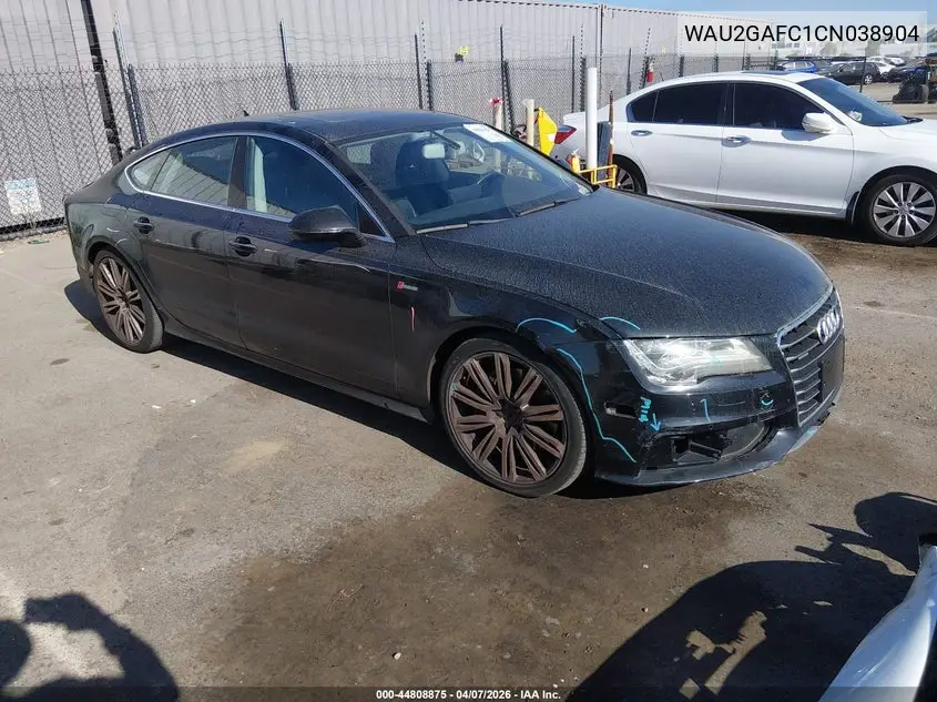2012 Audi A7 Premium VIN: WAU2GAFC1CN038904 Lot: 44808875