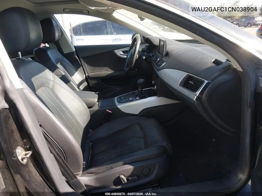 2012 Audi A7 Premium VIN: WAU2GAFC1CN038904 Lot: 44808875