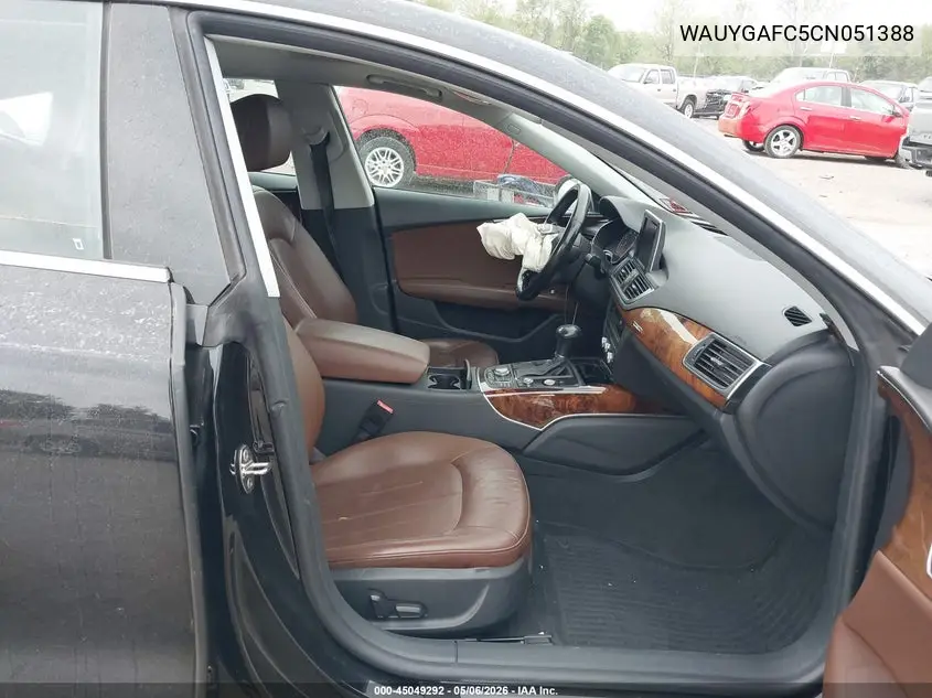 2012 Audi A7 Premium VIN: WAUYGAFC5CN051388 Lot: 45049292