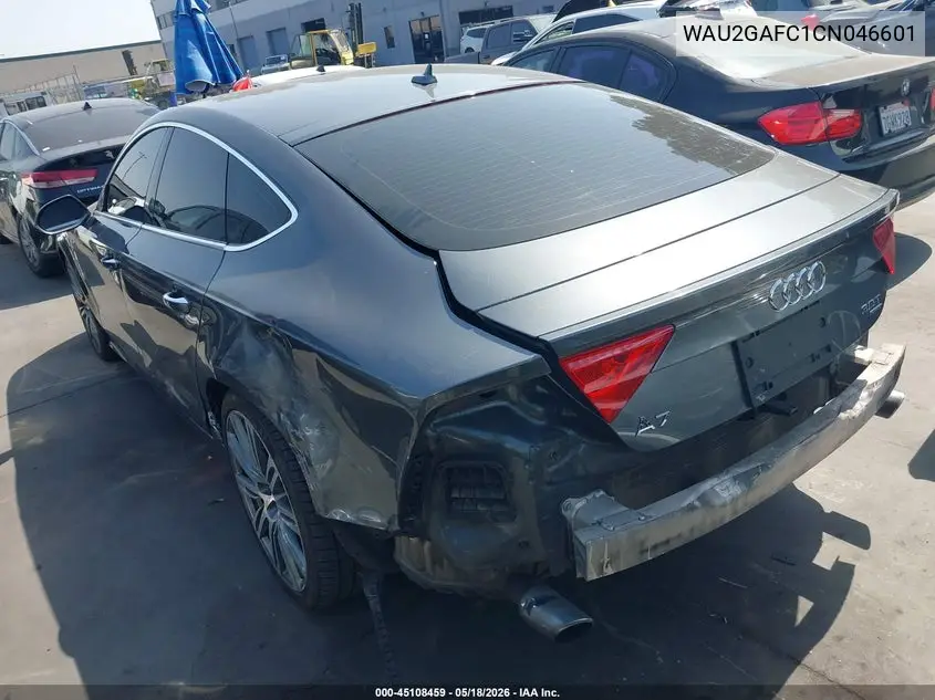 2012 Audi A7 Premium VIN: WAU2GAFC1CN046601 Lot: 45108459