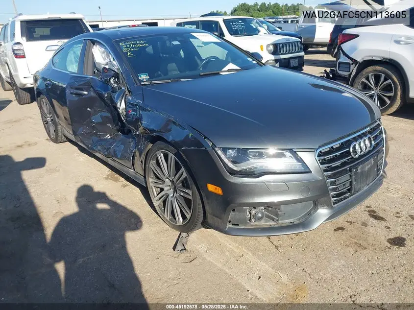 2012 Audi A7 Premium VIN: WAU2GAFC5CN113605 Lot: 45192578