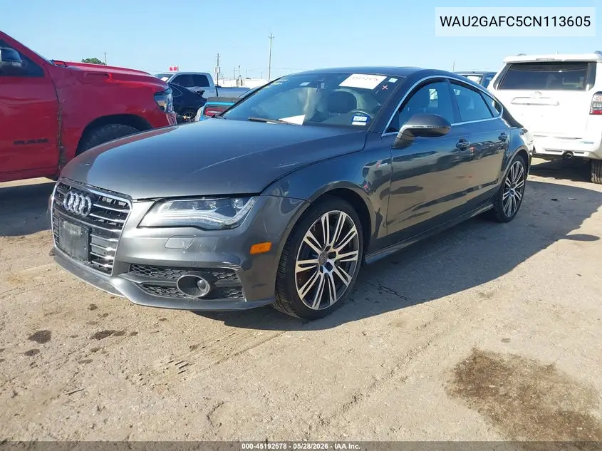 2012 Audi A7 Premium VIN: WAU2GAFC5CN113605 Lot: 45192578