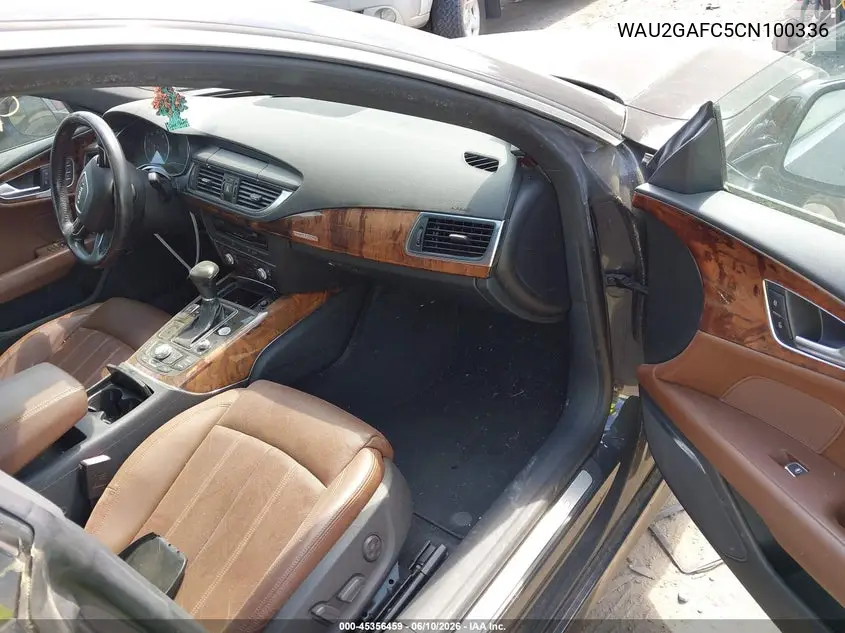 2012 Audi A7 3.0 Prestige VIN: WAU2GAFC5CN100336 Lot: 45356459