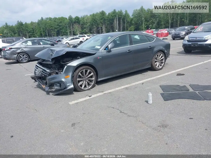 2012 Audi A7 3.0 Prestige VIN: WAU2GAFC5CN169592 Lot: 45379322