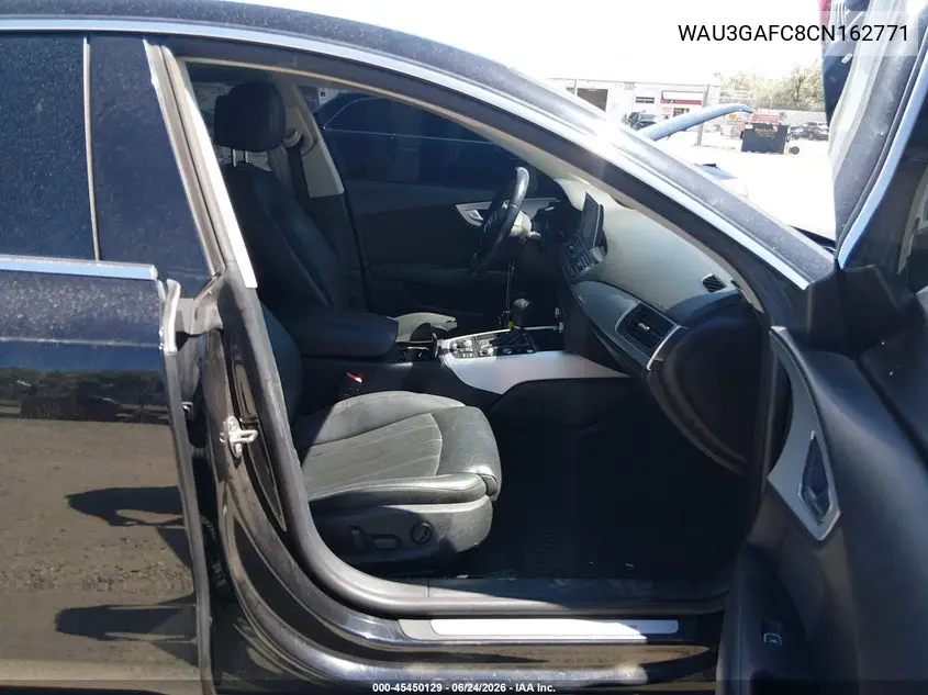 2012 Audi A7 3.0 Prestige VIN: WAU3GAFC8CN162771 Lot: 45450129