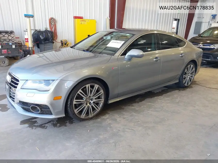 2012 Audi A7 3.0 Prestige VIN: WAU2GAFC6CN178835 Lot: 45489631