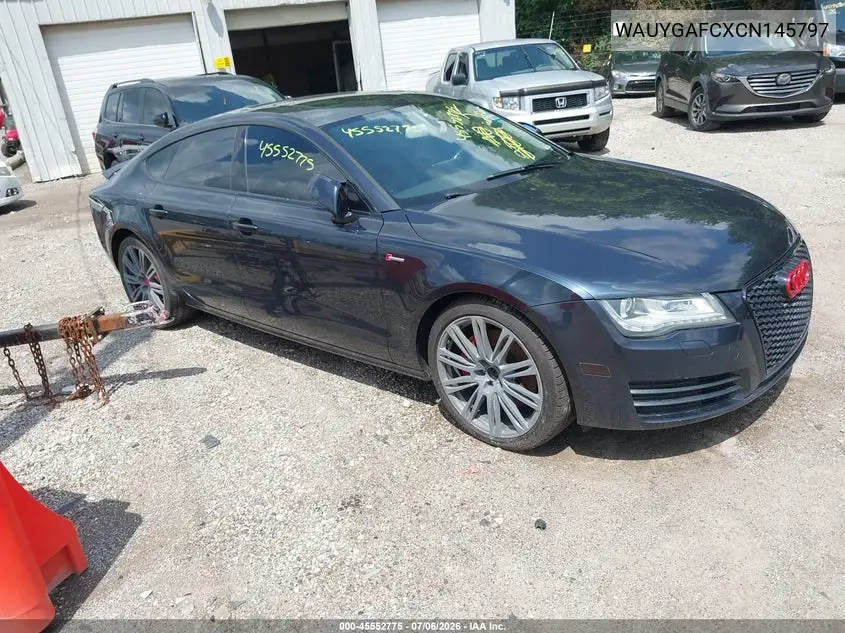 2012 Audi A7 3.0 Premium Plus VIN: WAUYGAFCXCN145797 Lot: 45552775