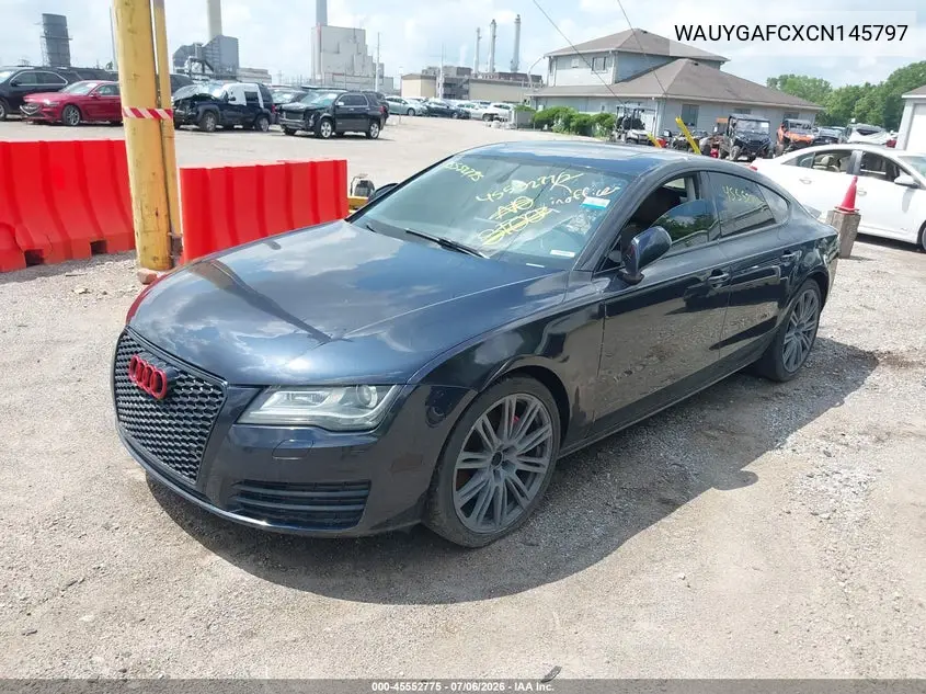 2012 Audi A7 3.0 Premium Plus VIN: WAUYGAFCXCN145797 Lot: 45552775