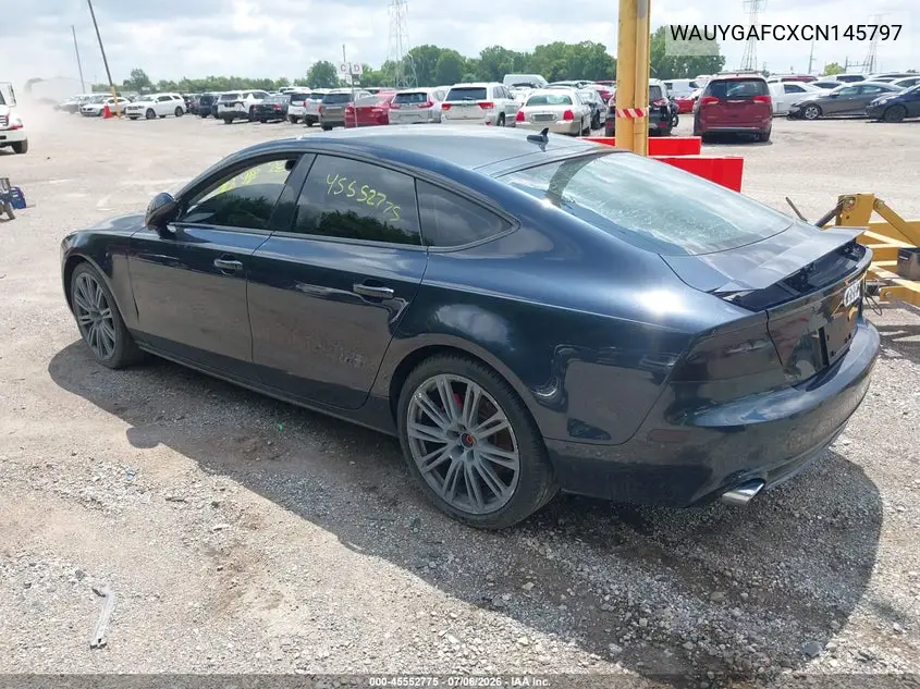 2012 Audi A7 3.0 Premium Plus VIN: WAUYGAFCXCN145797 Lot: 45552775