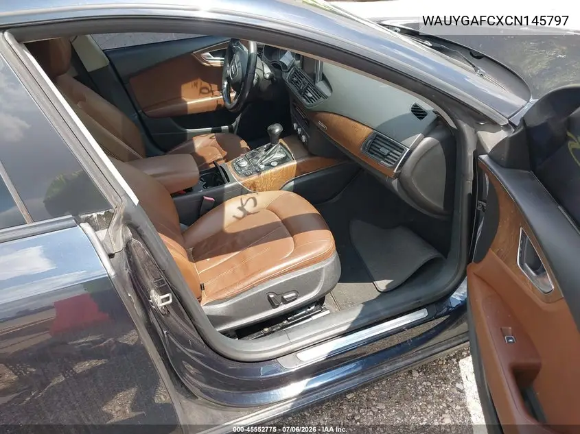 2012 Audi A7 3.0 Premium Plus VIN: WAUYGAFCXCN145797 Lot: 45552775