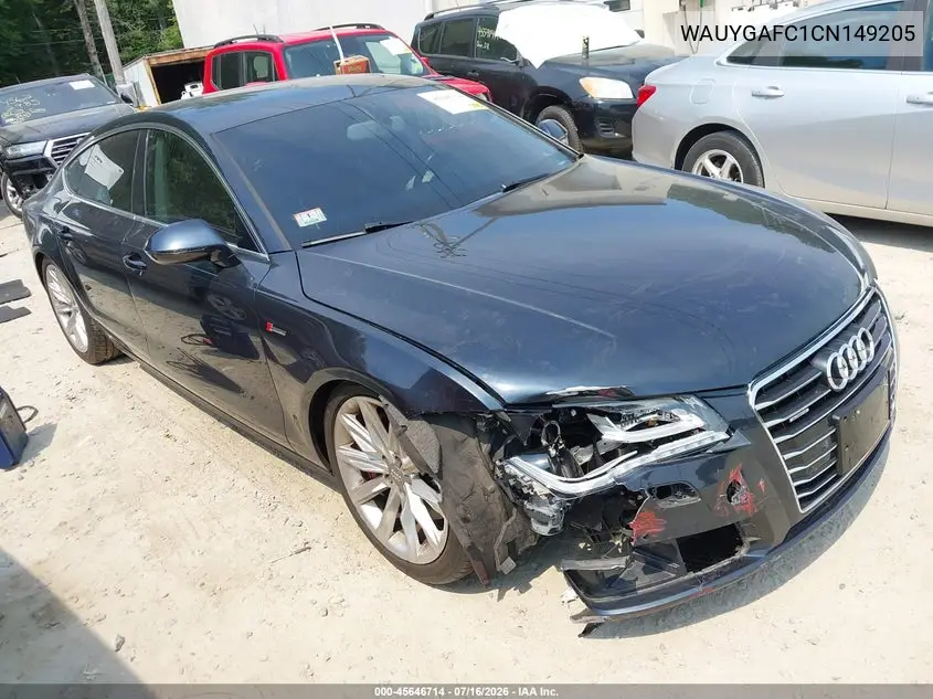 2012 Audi A7 3.0 Premium Plus VIN: WAUYGAFC1CN149205 Lot: 45646714