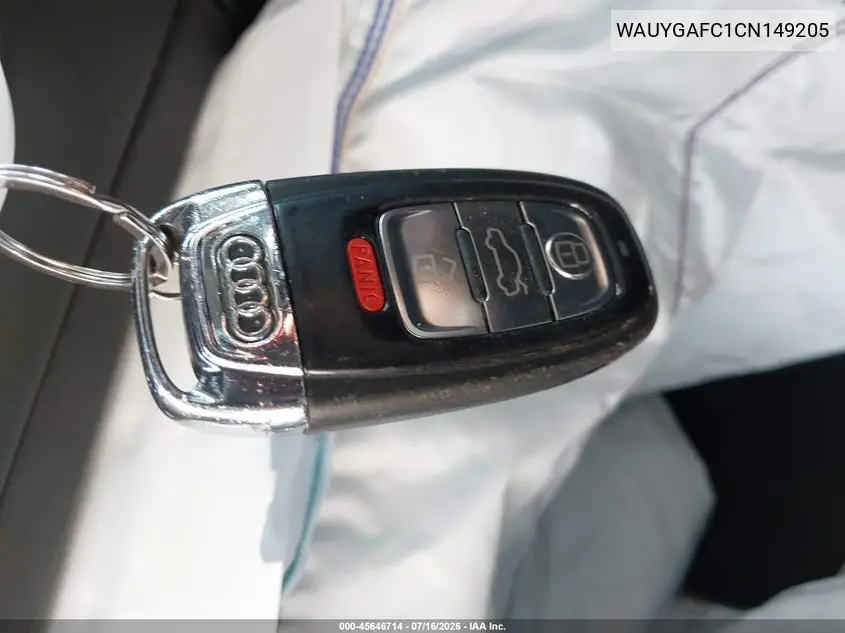2012 Audi A7 3.0 Premium Plus VIN: WAUYGAFC1CN149205 Lot: 45646714