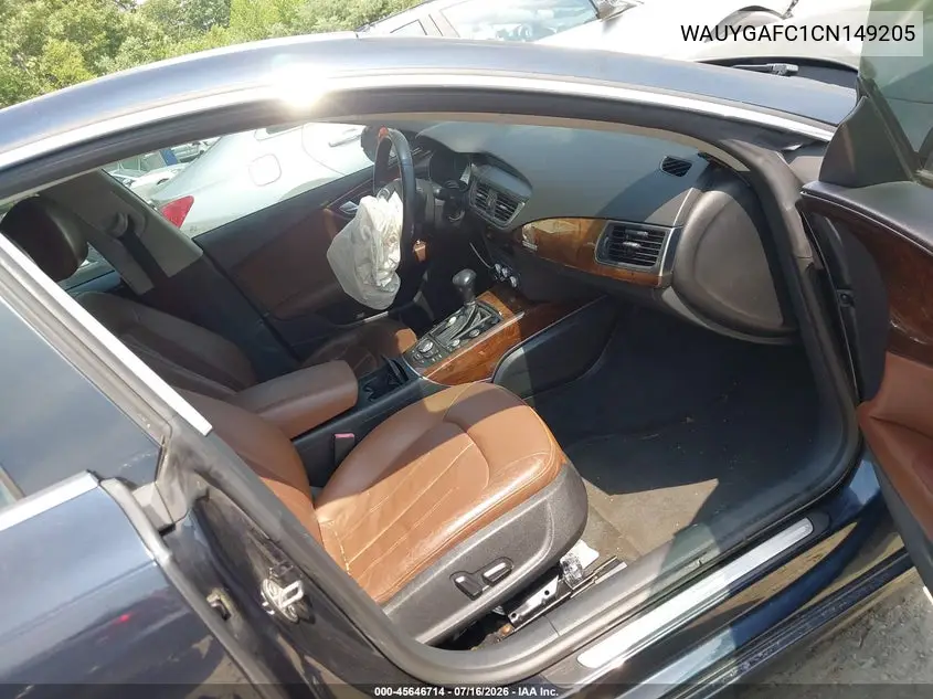 2012 Audi A7 3.0 Premium Plus VIN: WAUYGAFC1CN149205 Lot: 45646714