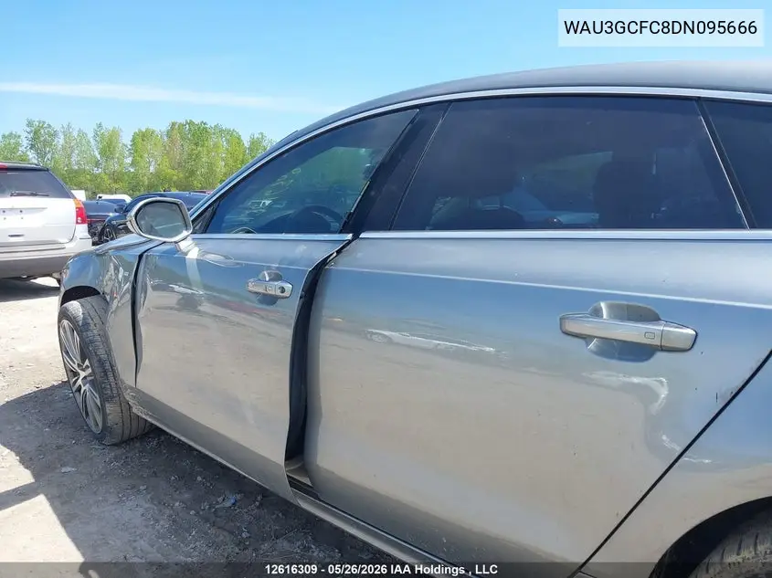 2013 Audi A7 Premium Plus VIN: WAU3GCFC8DN095666 Lot: 12616309