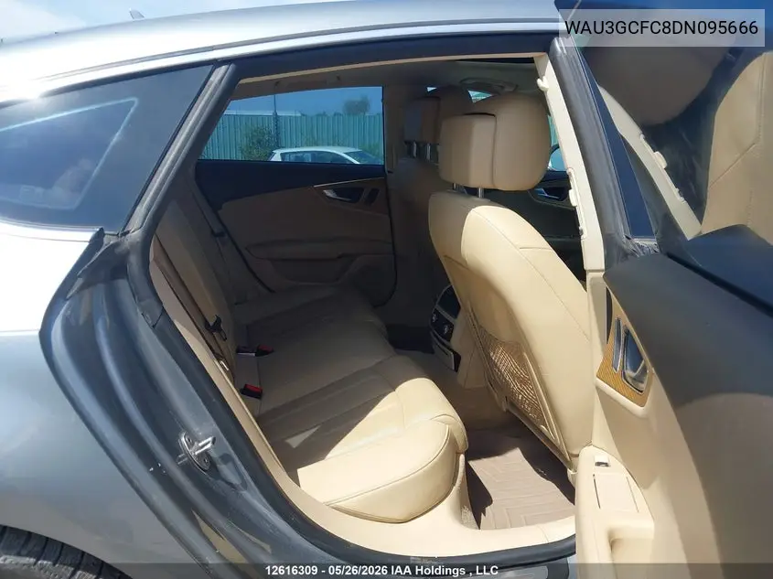 2013 Audi A7 Premium Plus VIN: WAU3GCFC8DN095666 Lot: 12616309
